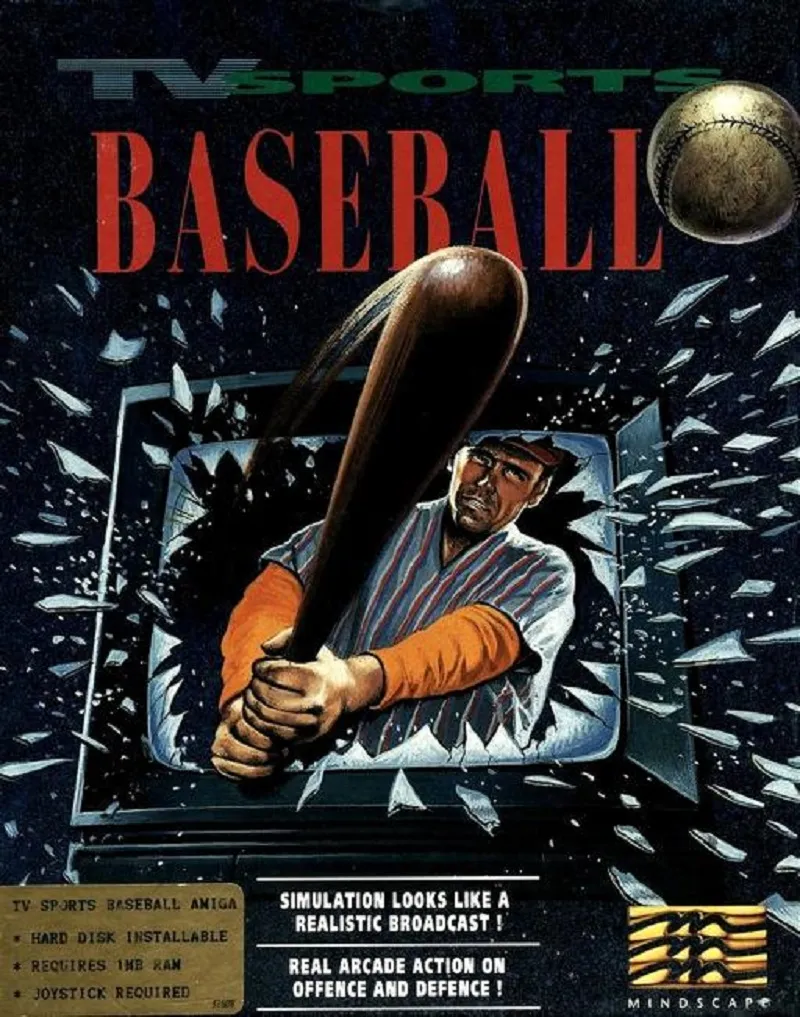 TV Sports Baseball box art