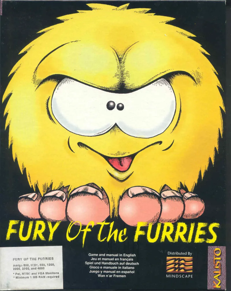 Fury of the Furries box art
