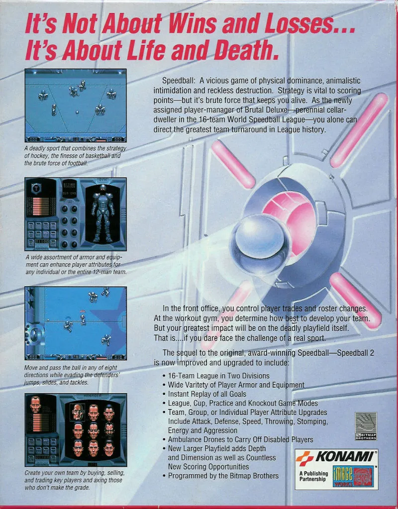 Speedball box back