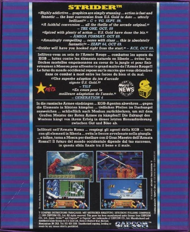 Strider box back