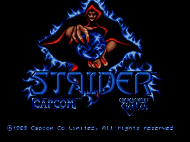 Strider screenshot
