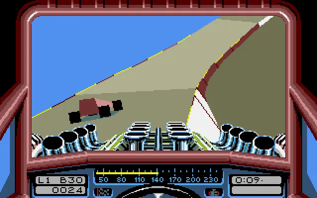 Backdrop artwork for Stunt Car Racer
