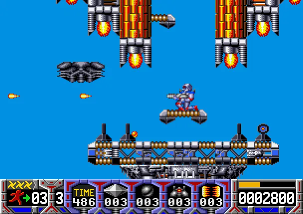 Turrican screenshot