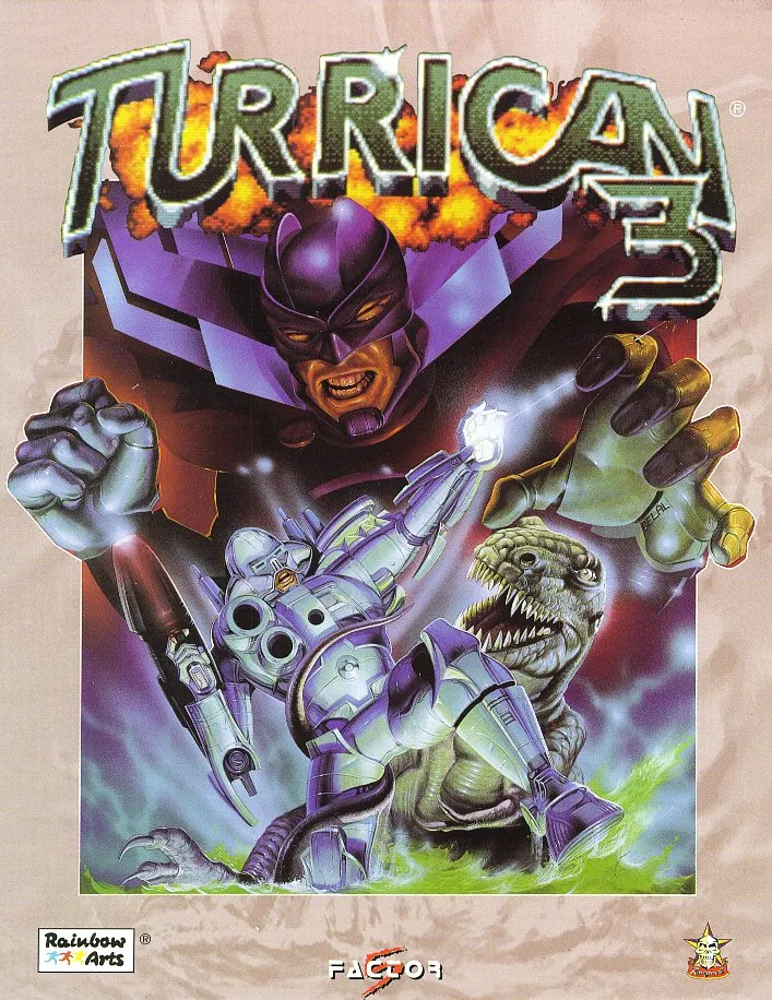 Turrican 3 box art