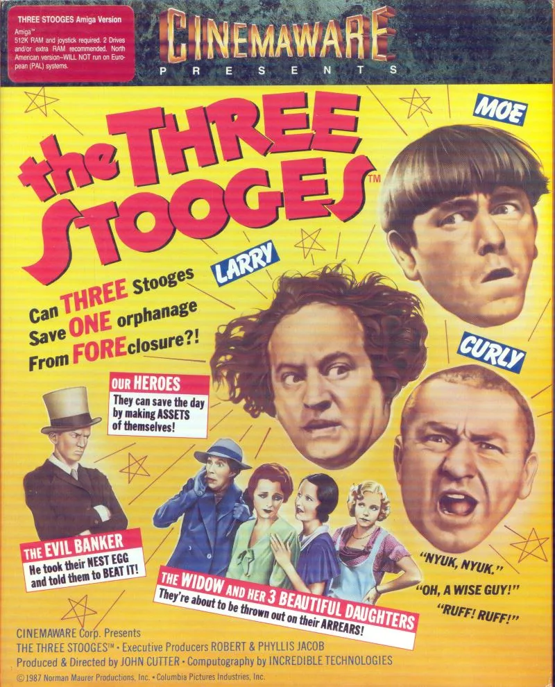 The Three Stooges box art
