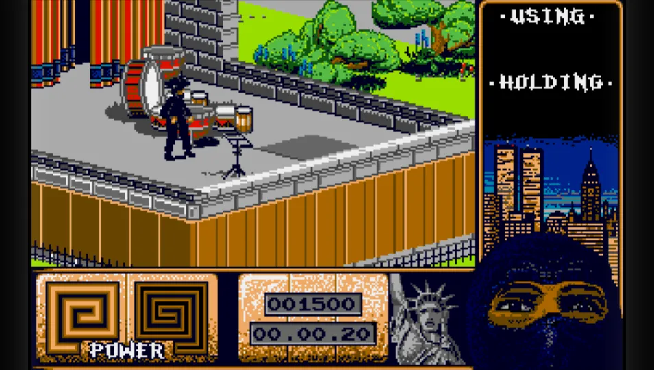 Backdrop artwork for Last Ninja 2: Back with a Vengeance