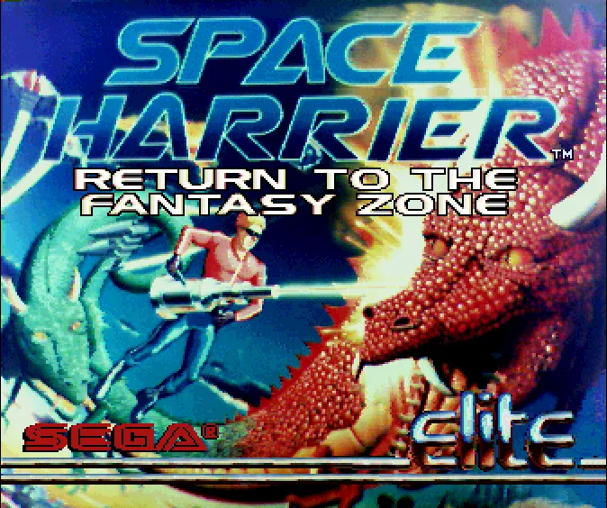 Space Harrier: Return to the Fantasy Zone screenshot