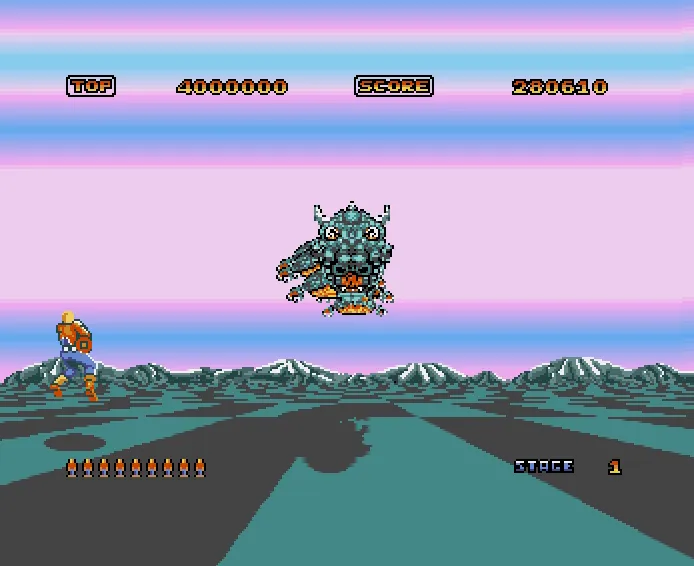 Space Harrier: Return to the Fantasy Zone screenshot