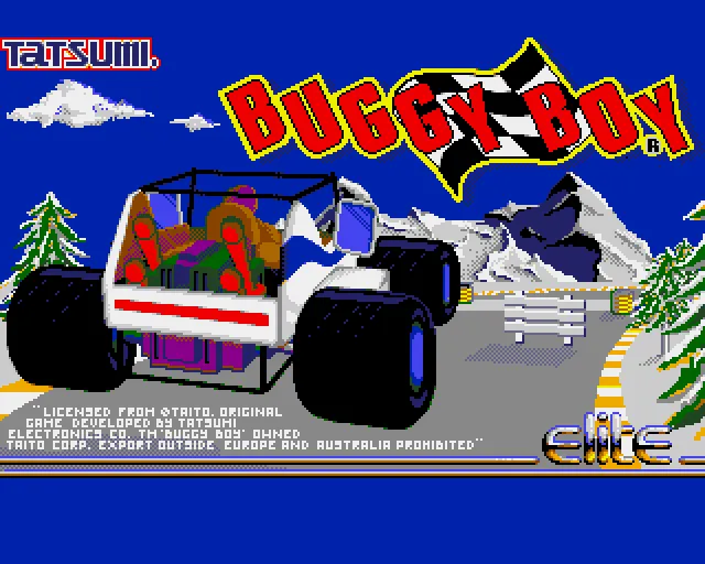 Buggy Boy screenshot