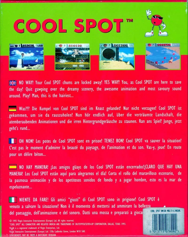 Cool Spot box back