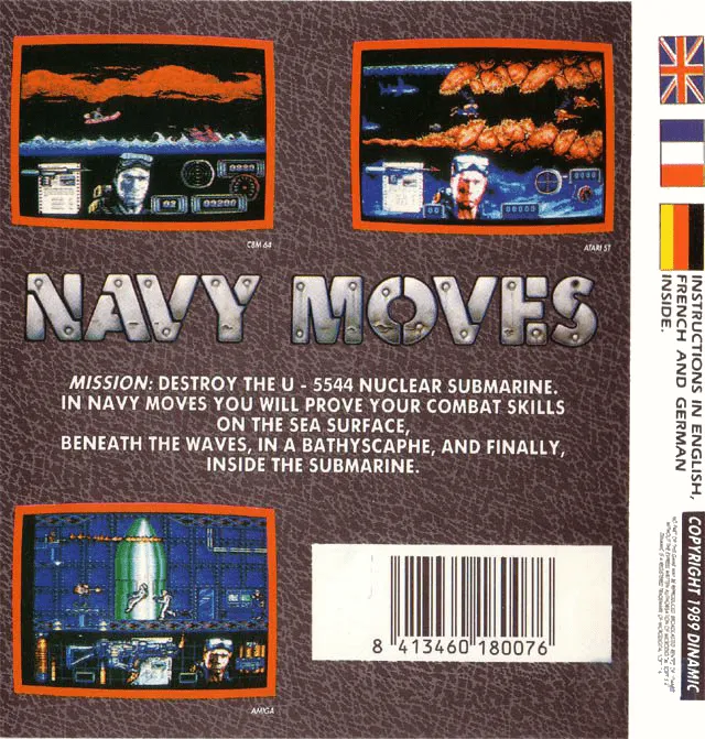 Navy Moves box back