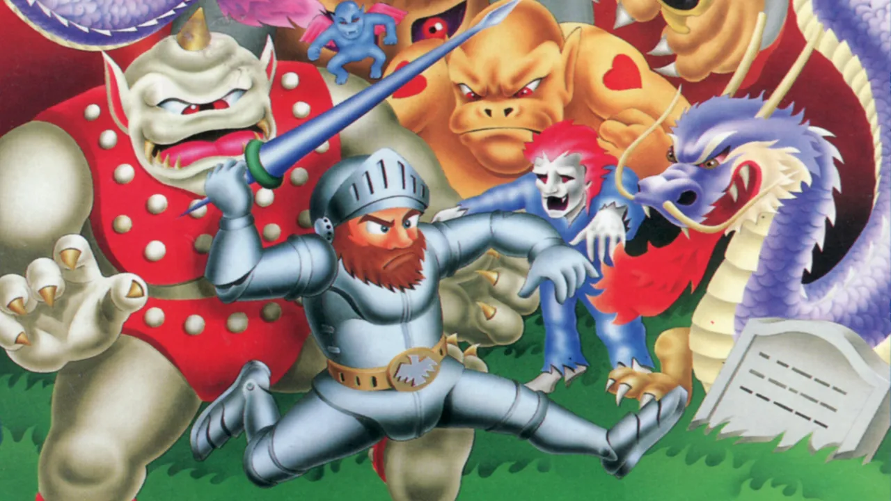 Backdrop artwork for Ghosts 'n Goblins