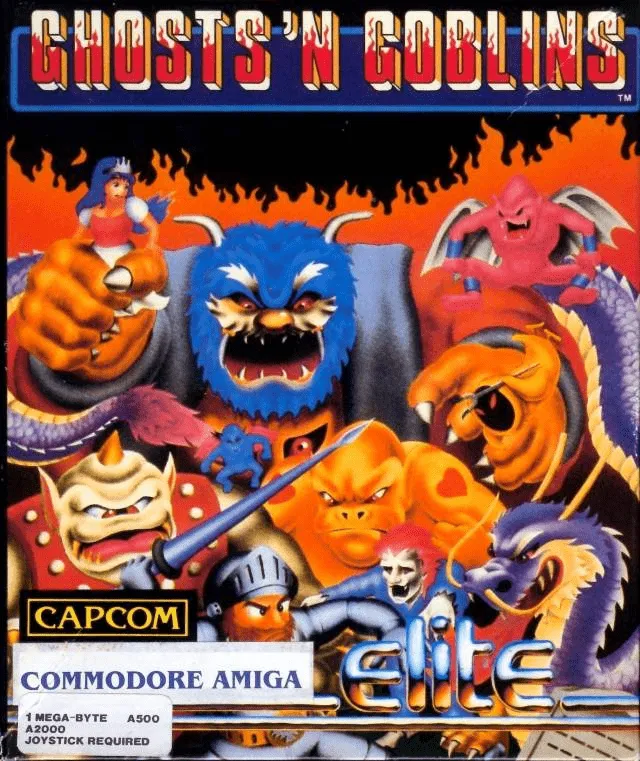 Ghosts 'n Goblins box art
