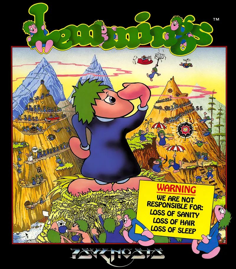 Lemmings box art
