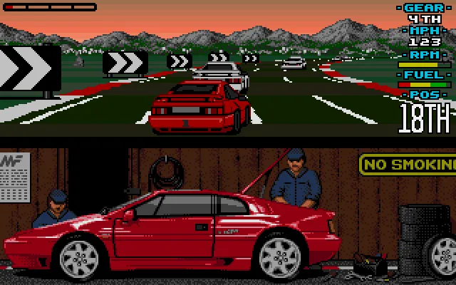 Backdrop artwork for Lotus Esprit Turbo Challenge