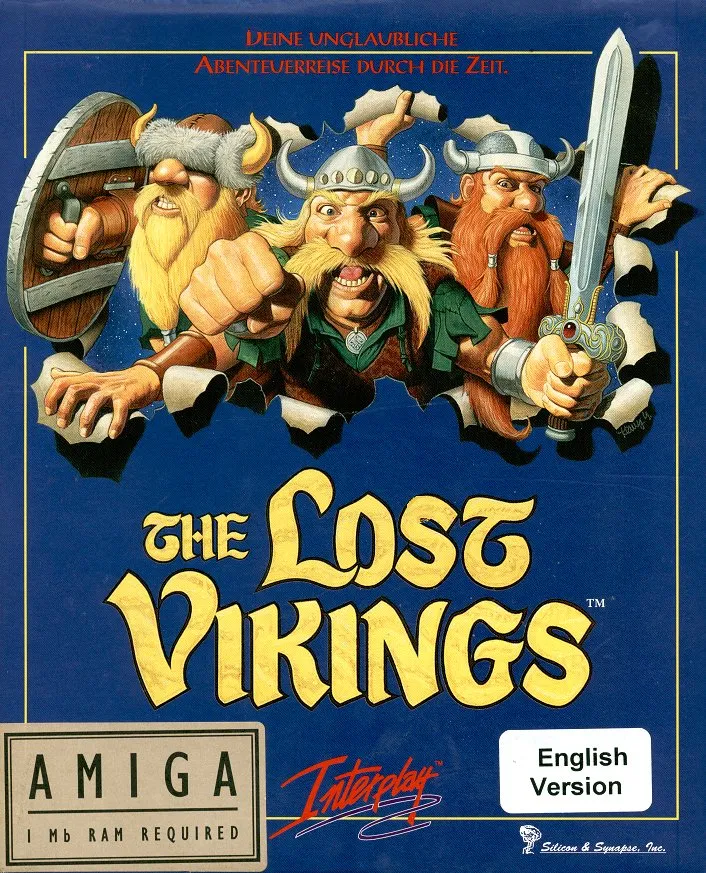 The Lost Vikings box art