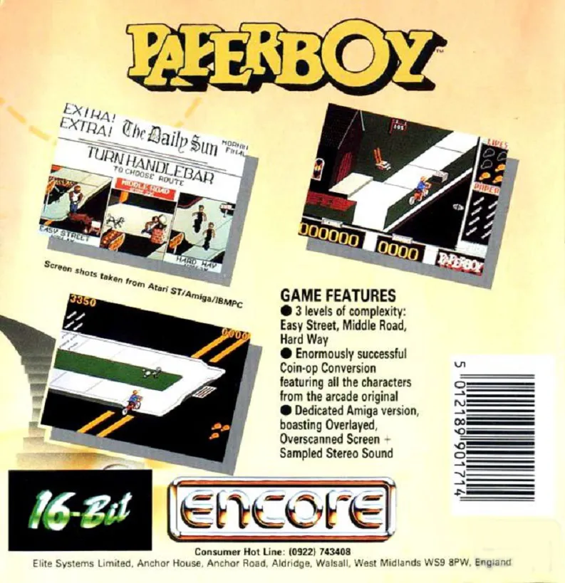 Paperboy box back