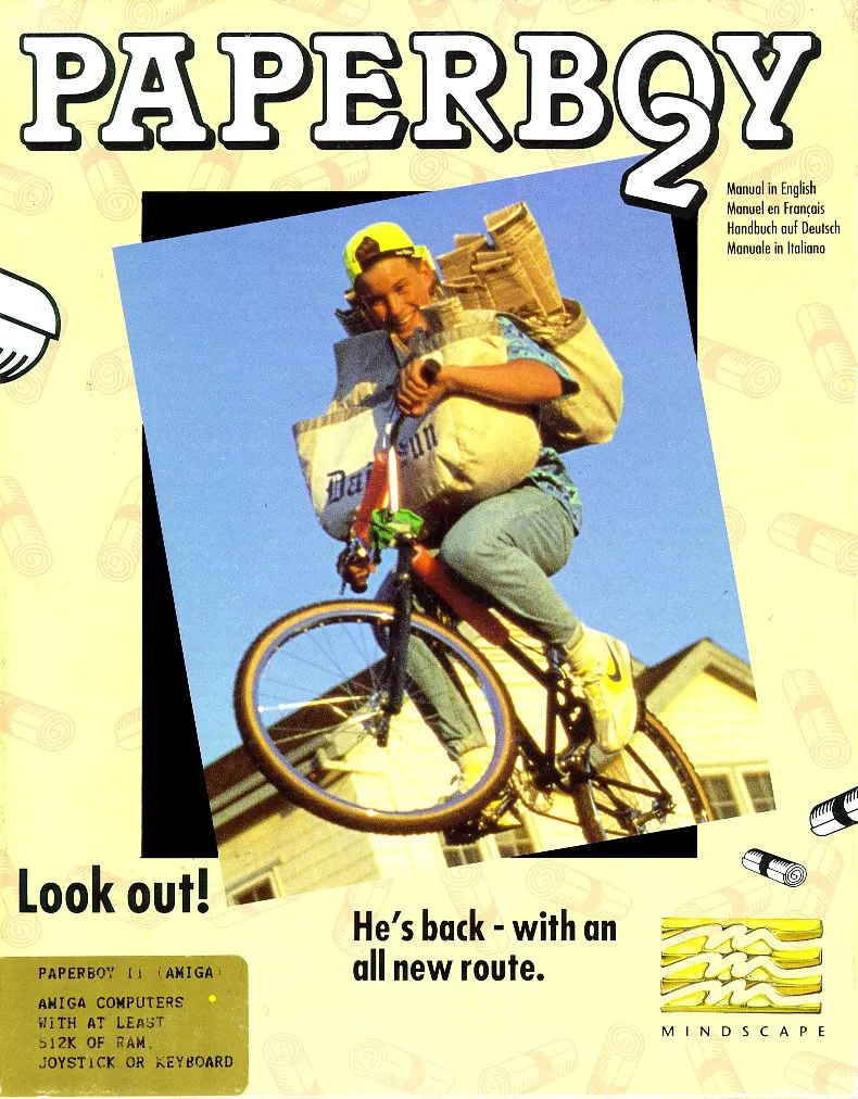 Paperboy 2 box art