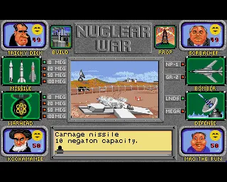 Backdrop artwork for Nuclear War