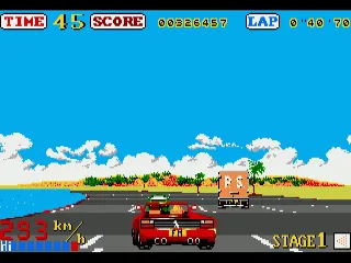 Backdrop artwork for OutRun