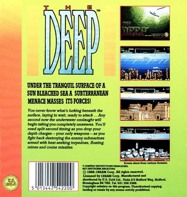 The Deep box back