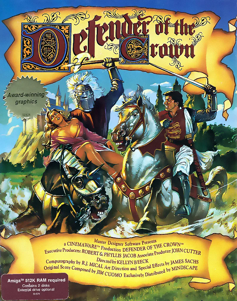 Defender of the Crown box art