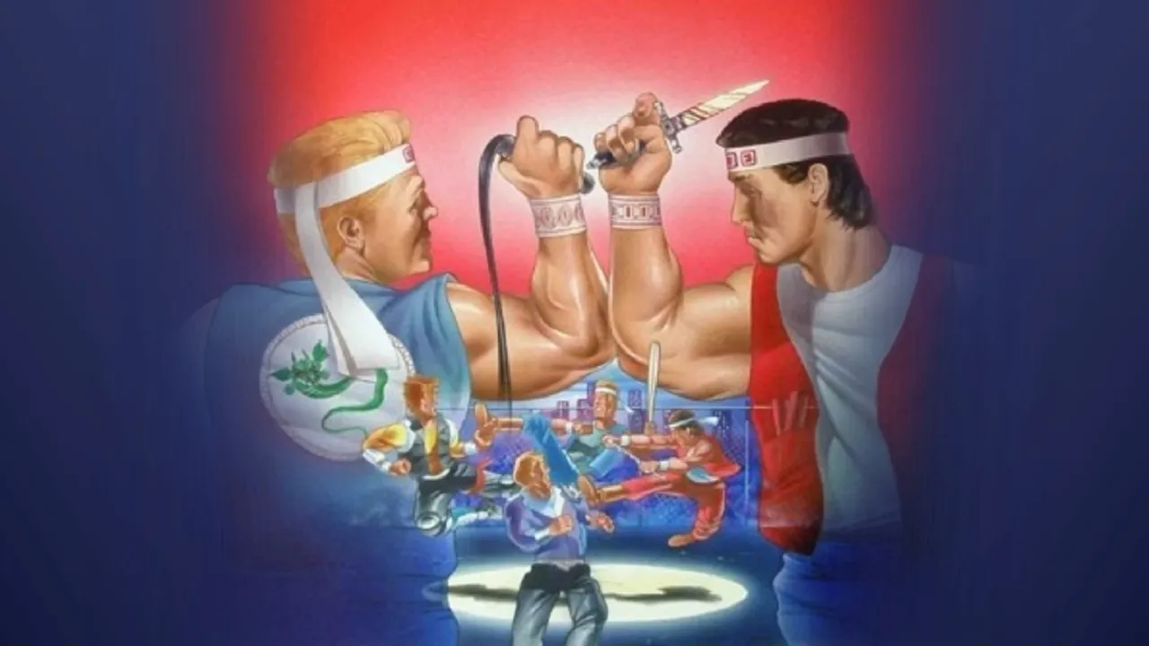 Backdrop artwork for Double Dragon