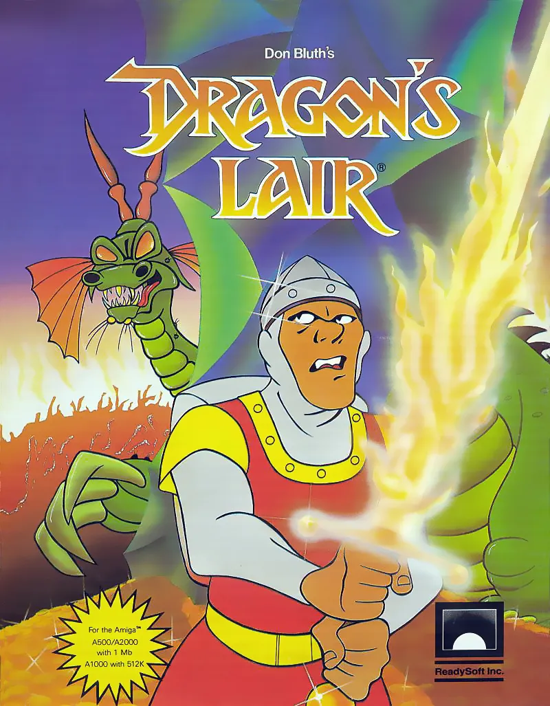 Dragon's Lair box art