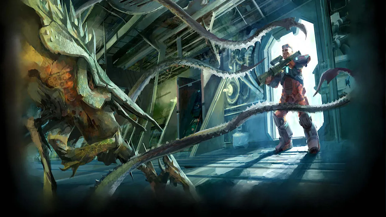 Backdrop artwork for Alien Breed