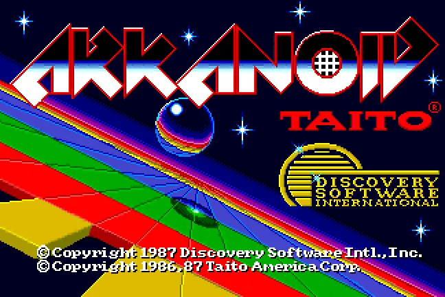 Arkanoid screenshot