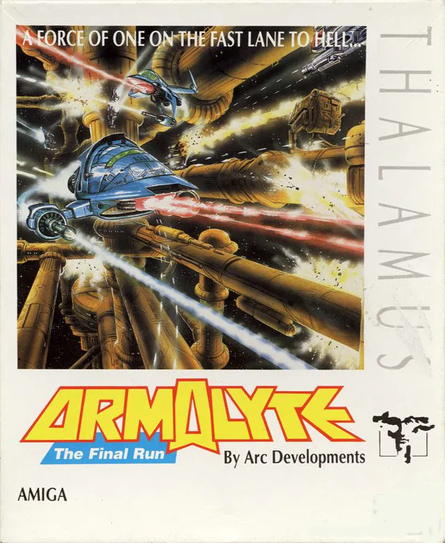 Armalyte: The Final Run box art