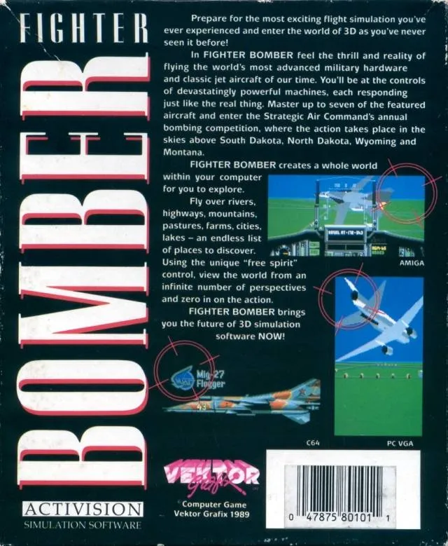 Fighter Bomber box back