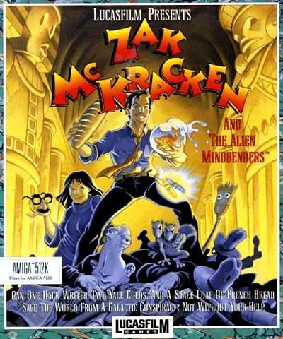 Zak McKracken and the Alien Mindbenders box art