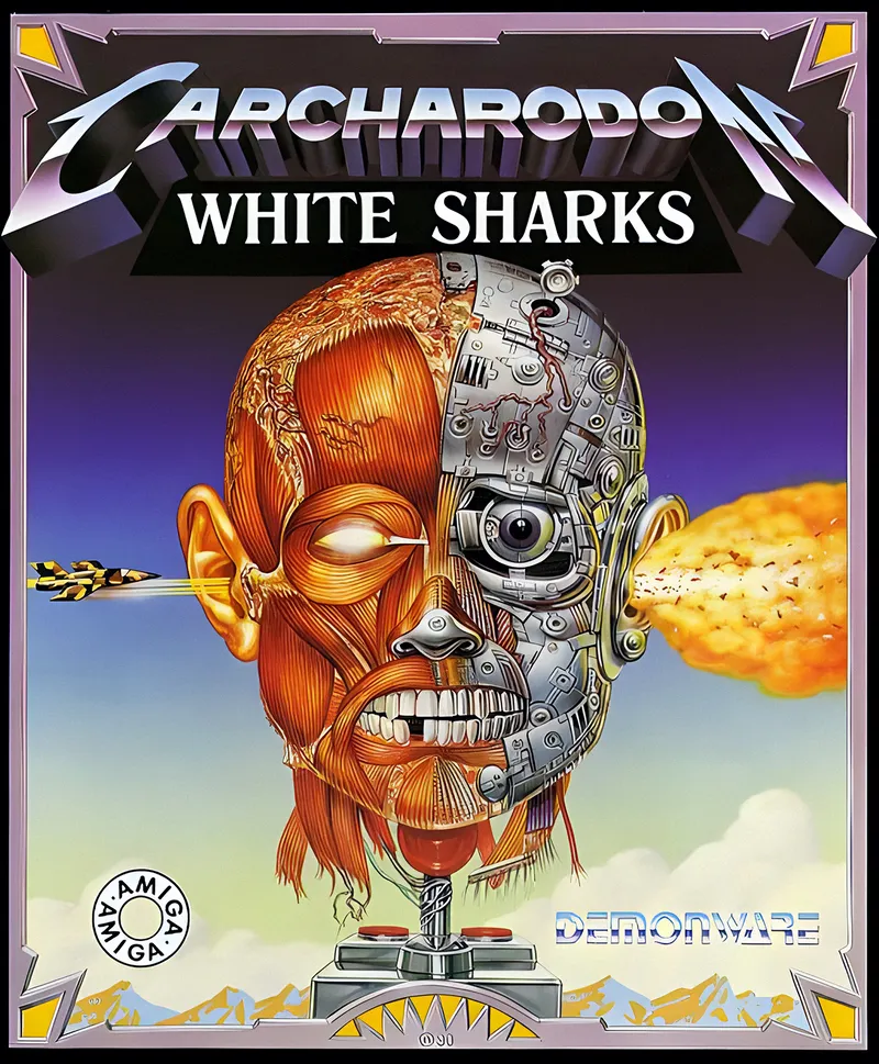 Carcharodon: White Sharks cover art for Commodore Amiga