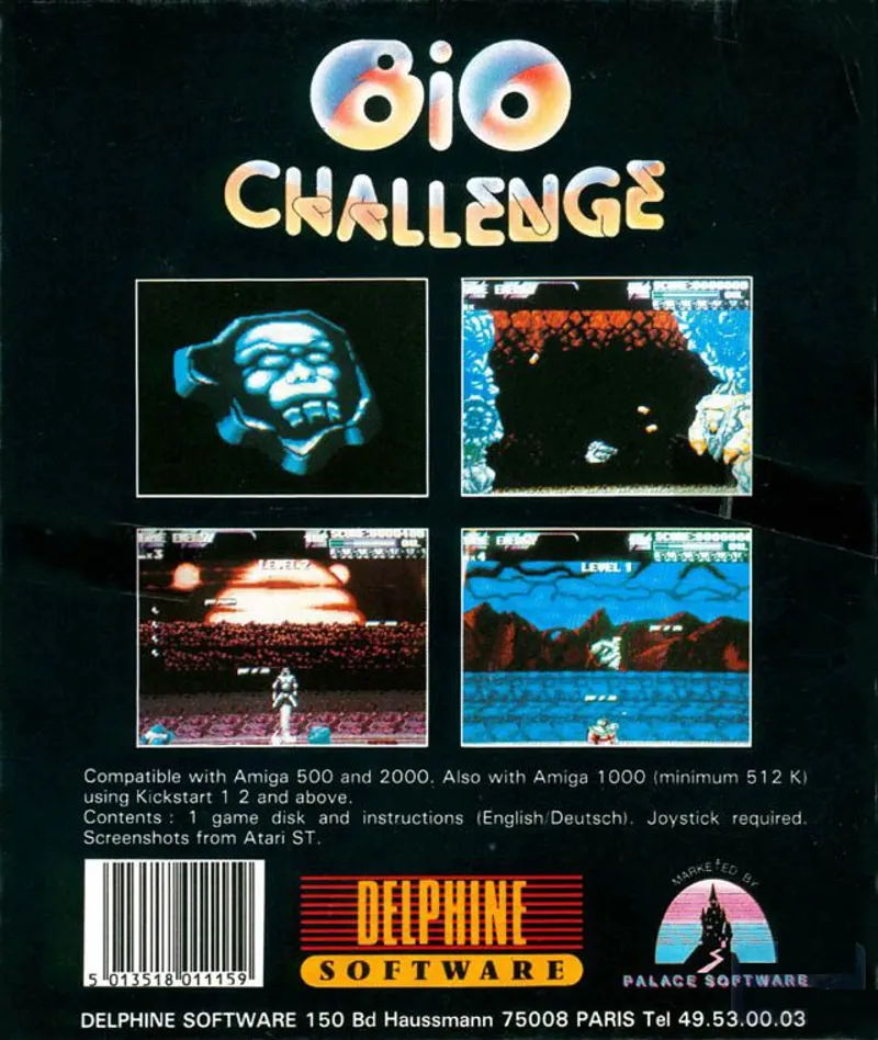 Bio Challenge box back