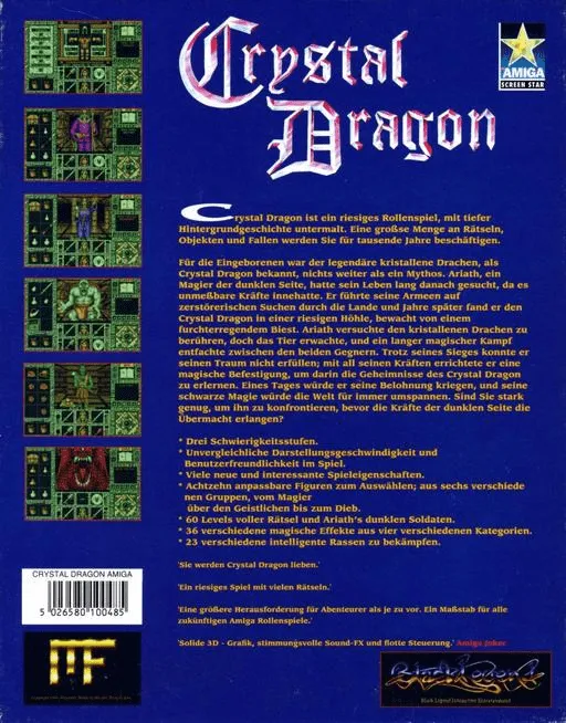 Crystal Dragon box back