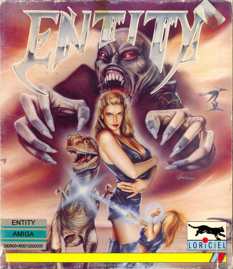 Entity box art