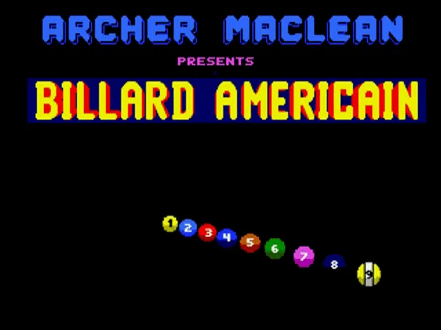 Archer MacLeans Billard Americain screenshot