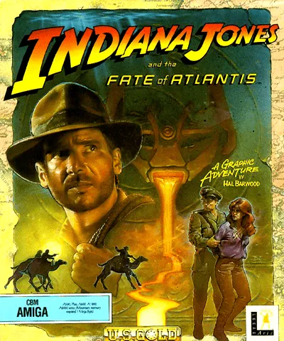 Indiana Jones & The Fate Of Atlantis Adventure box art