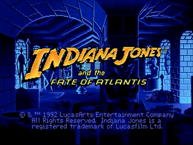 Indiana Jones & The Fate Of Atlantis Adventure screenshot