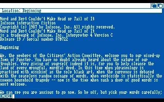 Nord and Bert Couldn't Make Head or Tail of It (USA) (r19) title screen