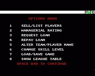 Football Manager screenshot