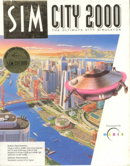 SimCity 2000 (Europe) (AGA) cover
