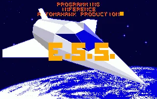 E.S.S. - European Space Simulator title screen