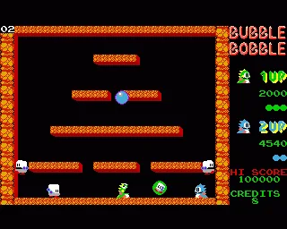 Bubble Bobble (Europe) (Budget - The Hit Squad) screenshot