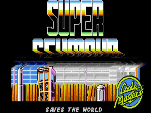 Super Seymour Saves the Planet (Europe) (23.7.92) title screen
