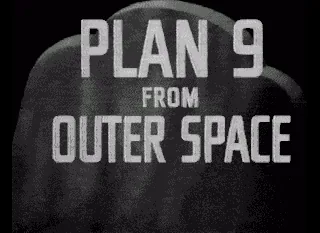 Plan 9 from Outer Space title screen