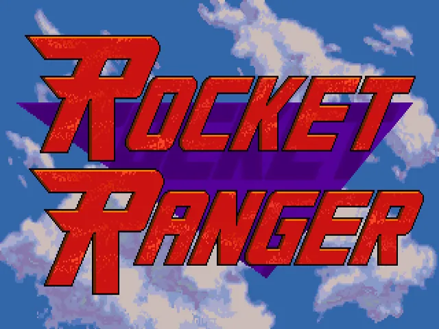 Rocket Ranger (Europe) (Budget - Mirror Image) title screen