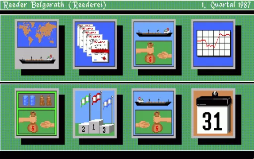 Reederei title screen