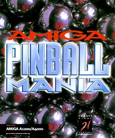 Pinball Mania (Europe) (AGA) (Amiga 1200 Bundle - Amiga Magic) cover art for Commodore Amiga